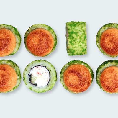 Запеченный Острый сырный с крабом в Суши Сет по цене 499 ₽