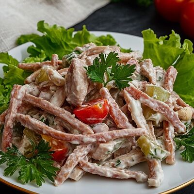 Салат Мозаика в У Вольфовича по цене 380 ₽