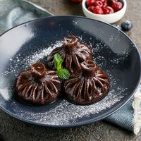 Хинкали с вишней в Сули Гули
