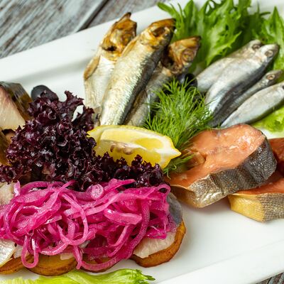 Рыбная тарелка в William Bass по цене 800 ₽