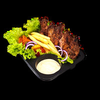 Шашлык крыло куриное (ланч бокс) Маленький в BBQ