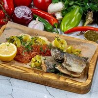 Хашлама из армянской форели в Замок Двин