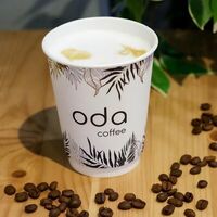 Латте в Oda Coffee