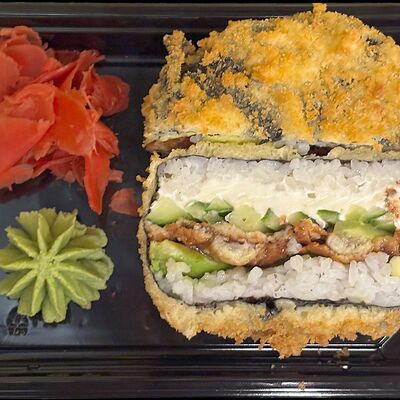 Азия-бургер с угрем в Пицца Д'Миро по цене 699 ₽