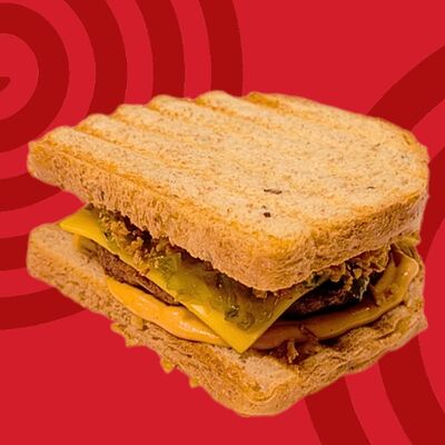 Горячая котлета СССР чизбургер в Пончиковая GO в CCCР по цене 349 ₽