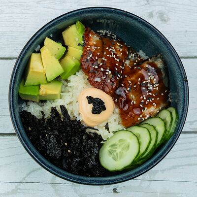 Поке с угрем в Хорошие руки Рыба по цене 1190 ₽