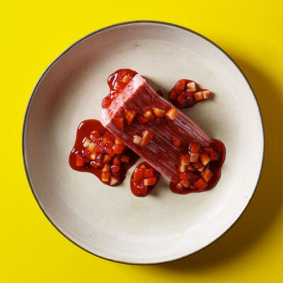 Блинный торт клубника с барбарисом в VASILCHUKI Chaihona №1 по цене 450