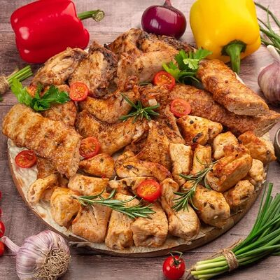 Ассорти из куриных шашлыков в Шашлычная №1 по цене 5620 ₽