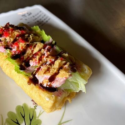 Ролл дог с креветкой в Чина по цене 390 ₽