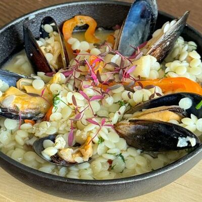 Паэлья по-астрахански в Акватория по цене 915 ₽