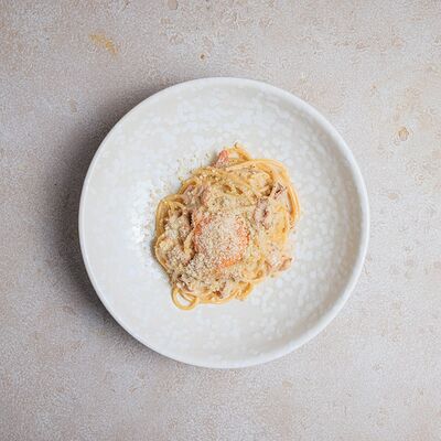 Спагетти Карбонара в Bocconcino по цене 1650 ₽