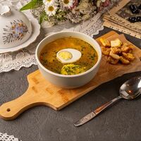 Куриный бульон с яйцом в Как раньше