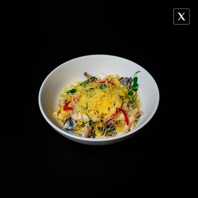 Сливочная паста с курицей в Хука Холл по цене 1050 ₽