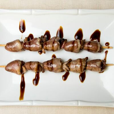 Шашлычки из куриных сердечек в Цунами по цене 330 ₽