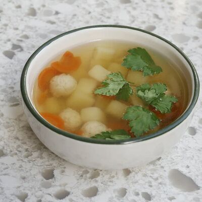 Детский суп с фрикадельками в Cream Soda по цене 490 ₽