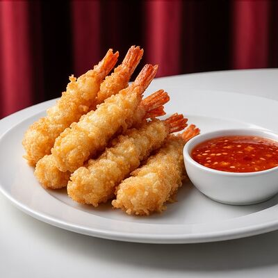 Креветки Королевские с соусом в НУАР по цене 650 ₽