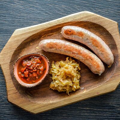 Колбаски Пепперони с грибами в Чо? Капчо! по цене 570