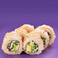 Снежная Калифорния с креветкой в Food taxi