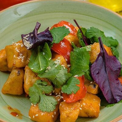 С хрустящими баклажанами в Барашик по цене 494 ₽