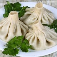 Хинкали с бараниной в Маленькая Флоренция