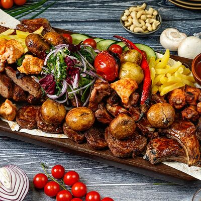 Шашлык ассорти Х в КАФЕ ВЕСНА по цене 7350 ₽