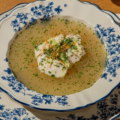 Куриный суп в Airy restaurant по цене 450 ₽