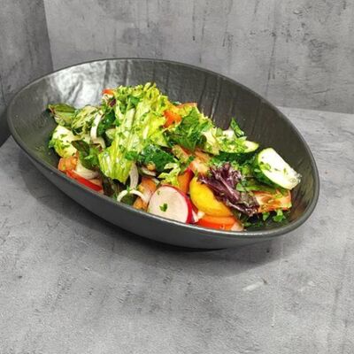 Салат Овощнойв Лось Лосось по цене 500 ₽