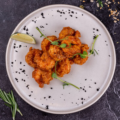 Креветки королевские жареные в Refettorio по цене 840 ₽