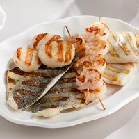 Морепродукты на гриле в Москва