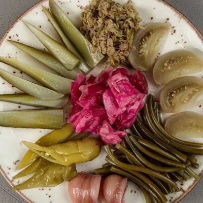 Букет из маринованных овощей в Green Park & Шашлык по цене 600 ₽