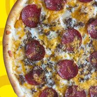 Бургер пицца в Bananapizza