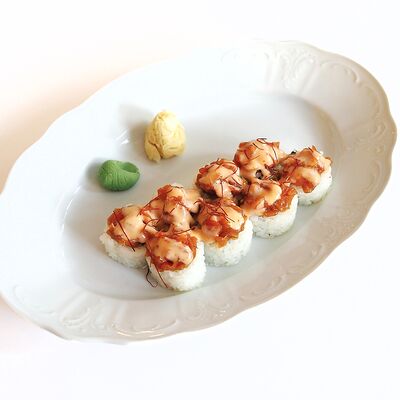 С форелью и сладким чили в Ёлки по цене 1134 ₽