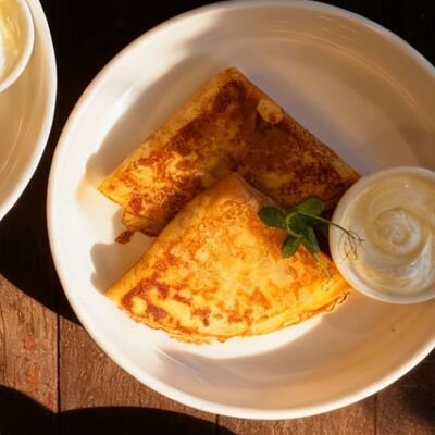 Блинчики с ветчиной и сыром в Люблин по цене 270 ₽