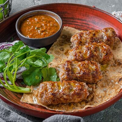 Люля-кебаб из говядины в Макадамия по цене 730 ₽