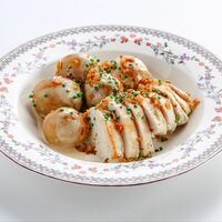Куриная грудка с запеченным картофелем в Parmesano
