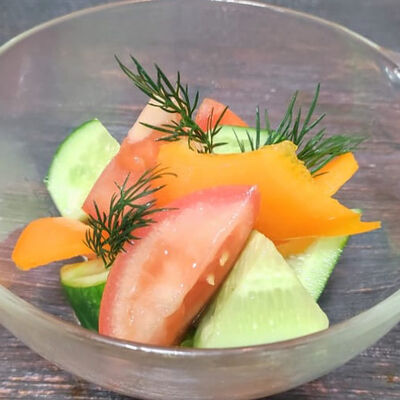 Салат овощной в Сытый лис по цене 235 ₽