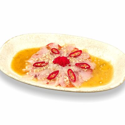 Крудо из сибаса в Мушу по цене 975 ₽