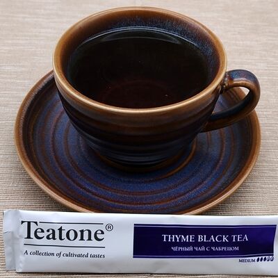 Чай черный с чабрецом в Кафе-пекарня Susser по цене 100 ₽