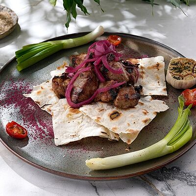 Шашлык из йоркширской свинины в Мясо & Рыба по цене 890 ₽