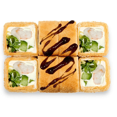 Шримп Темпура в Кинг роллс по цене 434 ₽