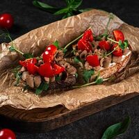 Брускетты с нежной куриной печенью в Добрый Мерлин