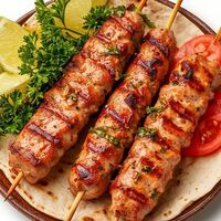 Люля-кебаб из курицы в Ракушка