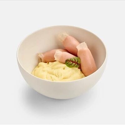 Сосисочки с пюрешечкой в Маргаретти по цене 630 ₽