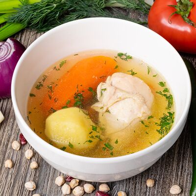 Куриный суп в Чайхана TAKHAR по цене 480 ₽