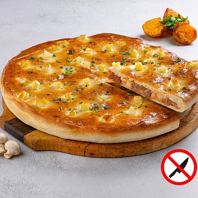 С говядиной и картофелем в Чао пицца по цене 1800 ₽