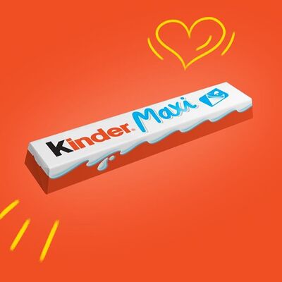 Шоколад молочный Kinder Maxi в Baggins Coffee по цене 128 ₽