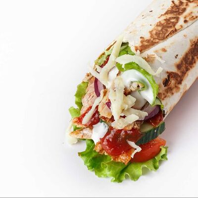 Шаверма Моцарелла в VЛАVАШЕ по цене 379 ₽