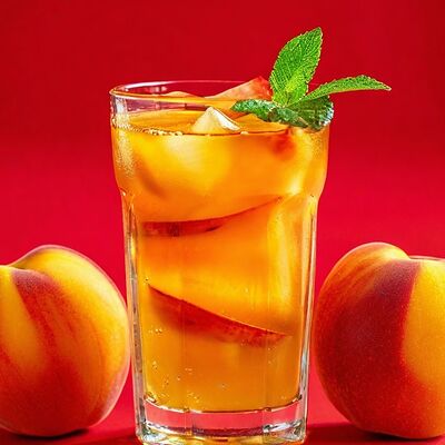 Сок персиковый Rioba в Наш двор по цене 250 ₽