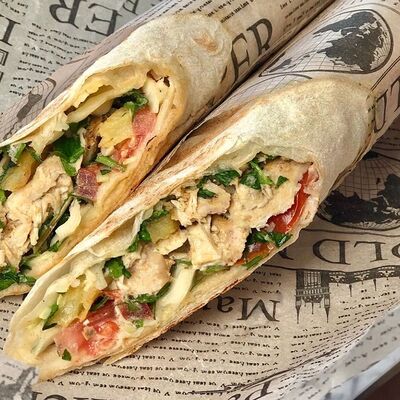 Шаурма с курицей большая в ШаурмаСити по цене 269 ₽