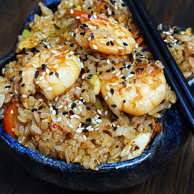 Рис с креветкамив Ohasi по цене 600 ₽